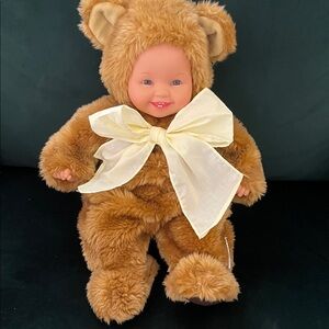 Vintage 1997 Anne Geddes Teddy Bear Doll